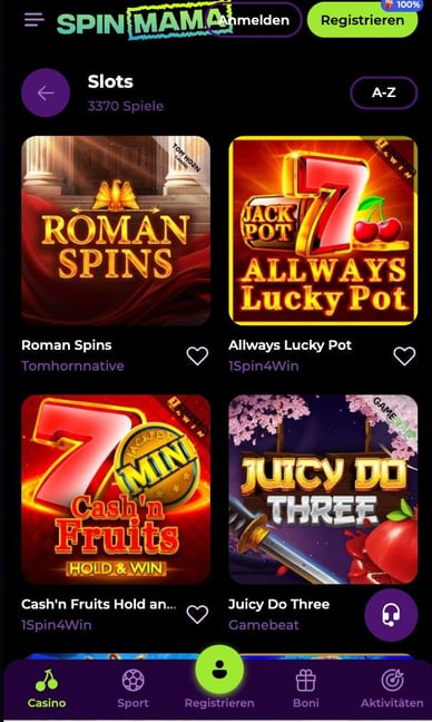 Odkryj Spinmama Casino - Twoje idealne miejsce do gry!