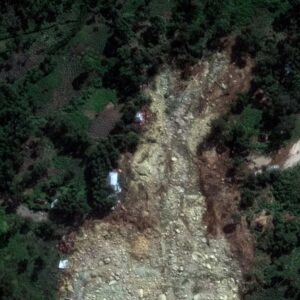 a satellite image shows buried homes after the landslide in yambali village enga province papua new guinea may 27 2024 maxar technologies handout photo via reuters