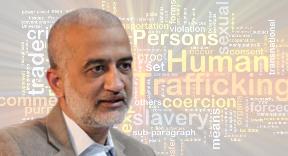 "Sarim Burney, human rights activist, arrested by FIA for alleged child trafficking."